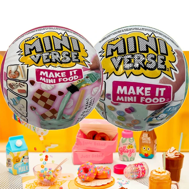 New Miniverse Make It Mini Food Cafe Series 2 Surprise Blind Box Mini DIY  Mystery Doll Kid Handmade Toy Plastic Guess Ball Gift - AliExpress