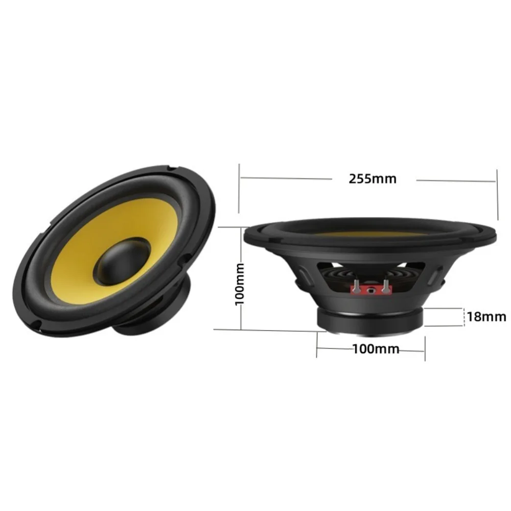 High-Performance Car Audio Bass Speaker – HiFi Music Full Range Coaxial Subwoofer