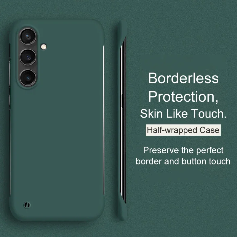 Candy Color Frameless Matte Luxury Thin Hard Back Case Coque