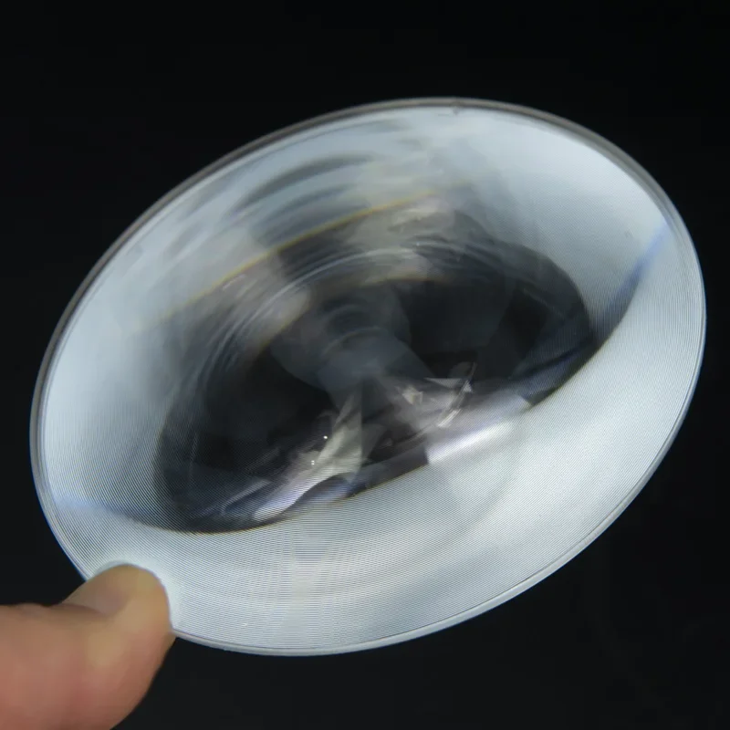 Lentille De Esnel Ronde à Condensateur Fileté, Lentille Optique