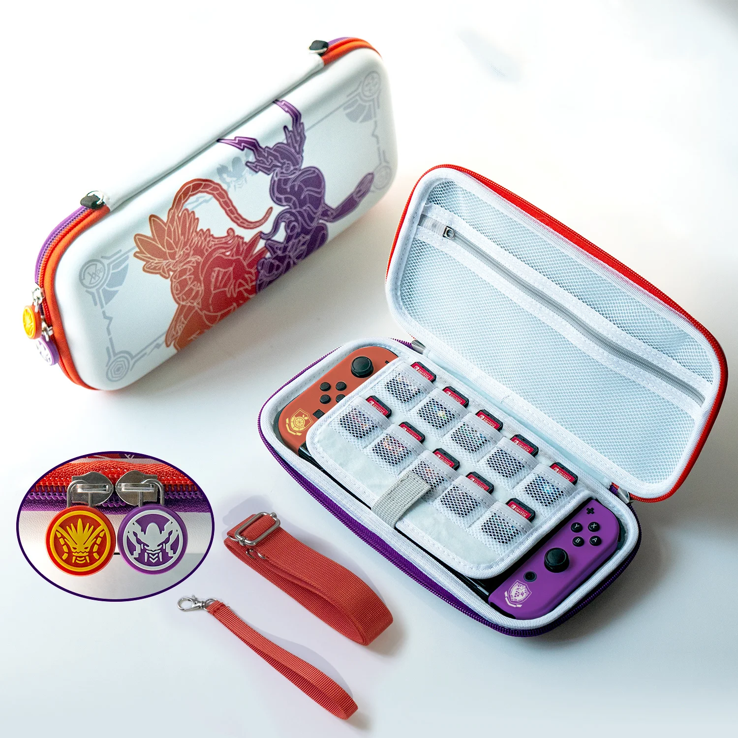 Cartoon Funda Switch Oled Case Switch Bag Case Switch Thumb Grips Switch Joycon Console Sell Stand Per Accessori Per Interruttori