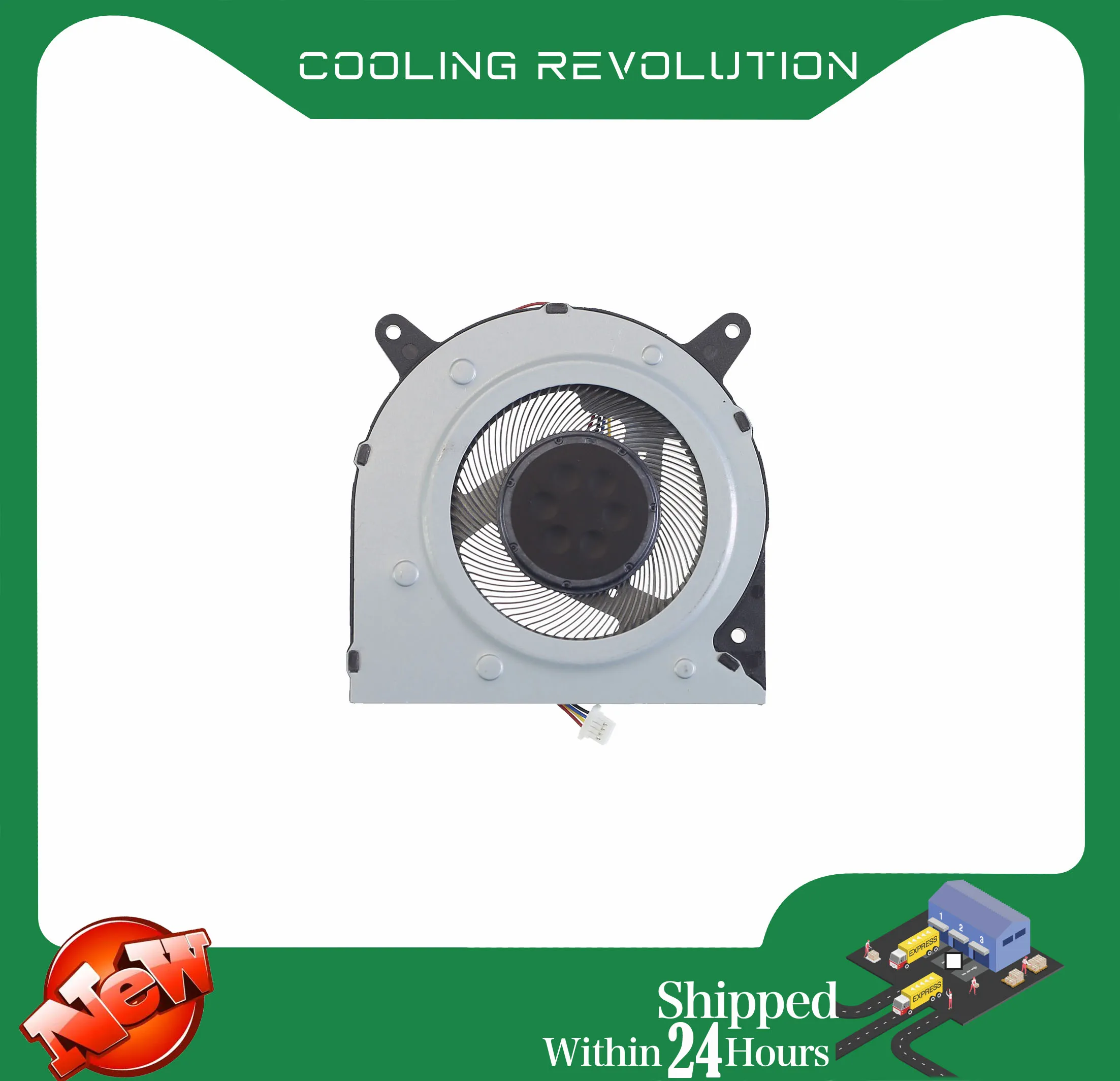Ventilador de Refrigeração do Processador Central do Portátil Pinos Bf07505h05fp Dc5v 0.50a