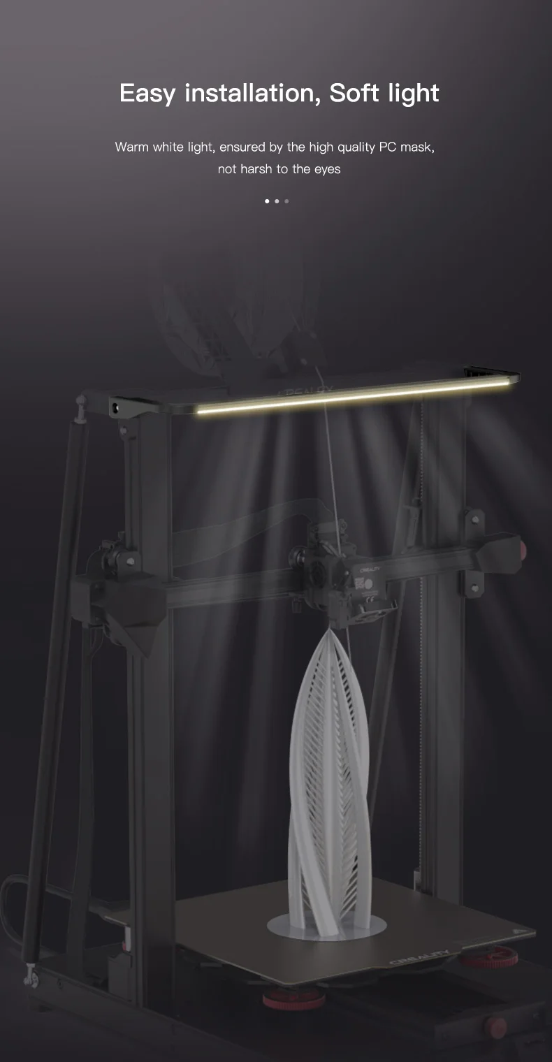CRIALIDADE-No Strobe LED Light Bar Kit, Atualização