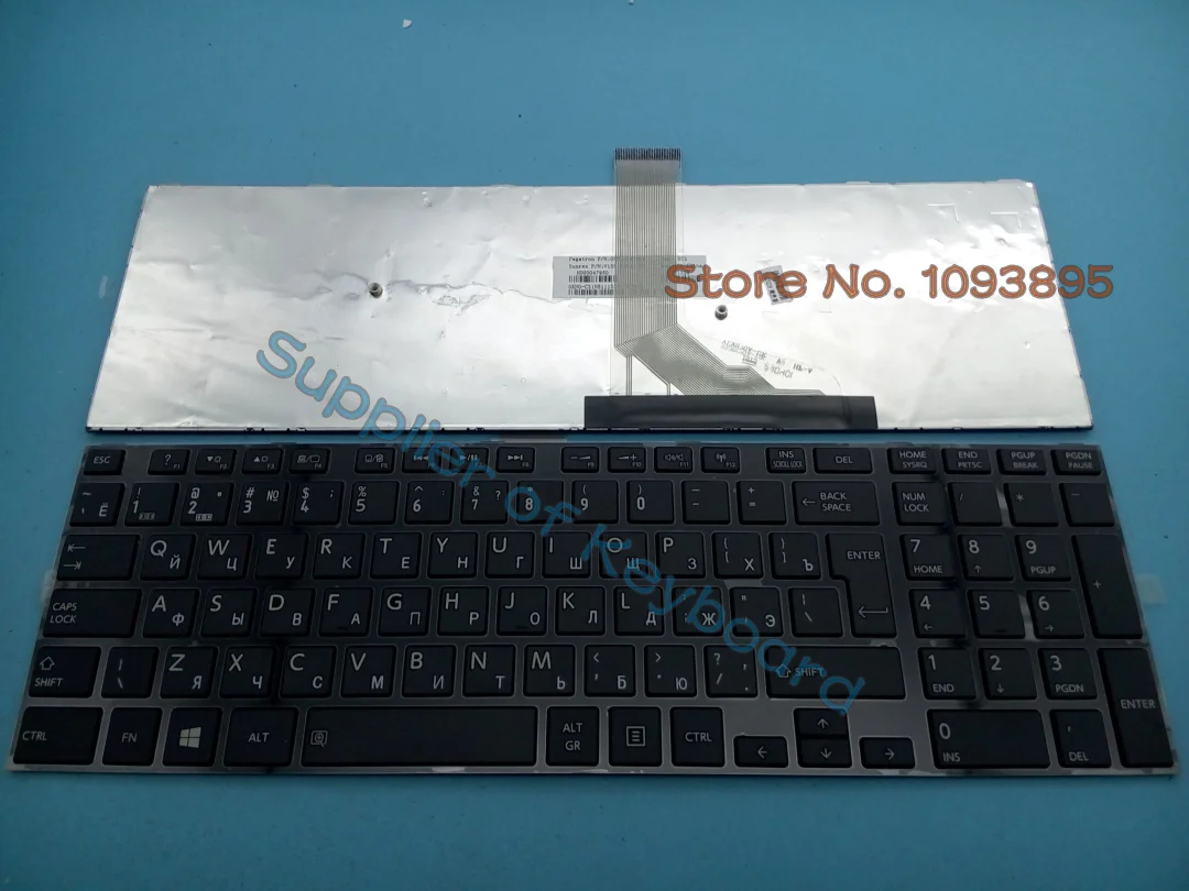

NEW For Toshiba Satellite S50-A S55-A L50-A L55-A L70-A C70-A C75-A U50-A Laptop Russian Keyboard White/Black