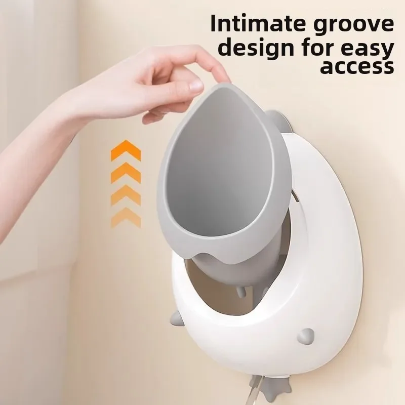 Dinosaur Egg-shaped Wall-mounted Baby Boy Standing Urinal Traceless Hook Splash-proof Urine Children's Toilet Training 6