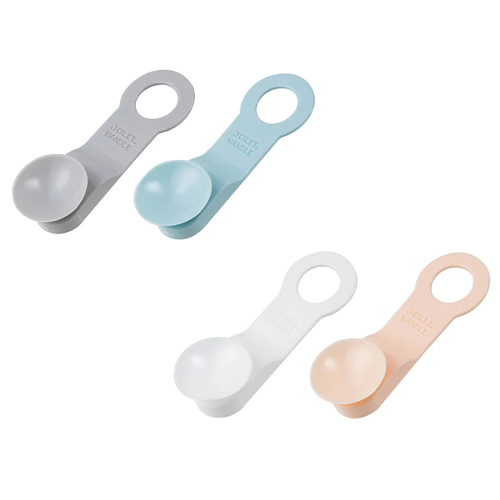 

4 Pcs Toilet Lid Lifter Cover Handle Seat Accessories Lifting Handles Closestool