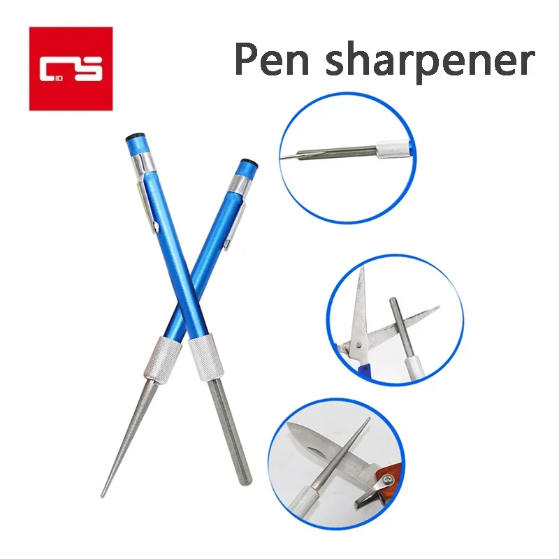 Hot Sale Fishing Hook Sharpener Pen Sharpener High Quality Outdoor Tool  Diamond Pen Shaped Knife Sharpener New Arrivals - AliExpress