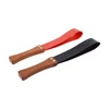 Handwork Make Wooden Handle Genuine Artificial LEATHER Whip 1
