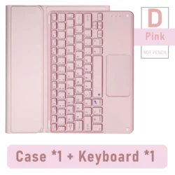Wireless Bluetooth Magic Keyboard and Mouse Combo - 10.2 7th 8th 9th Gen (D Pink no mouse)