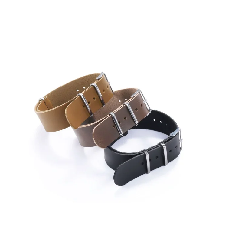 Soft PU Leather Watch Strap Wristband Accessory