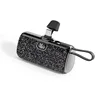 Mini Portable Power Bank Capsule Power Supply Diamond Digital Display Emergency External Battery Fast Charger For Type-c iPhone 6