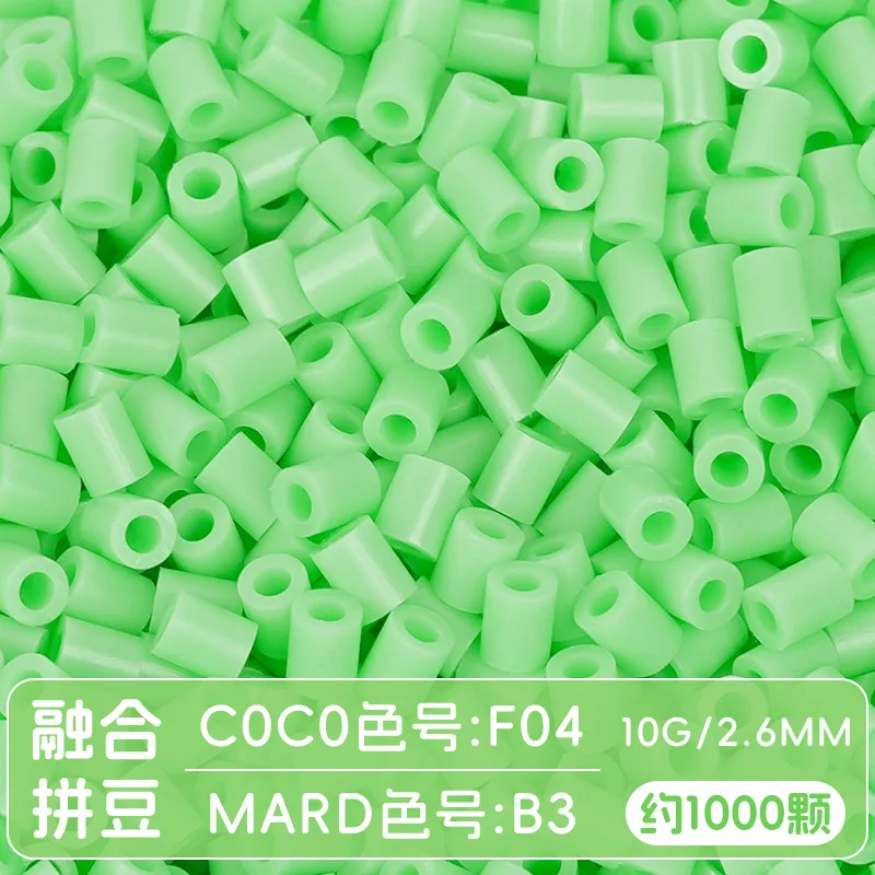 1000 Stück 2,6mm Perler Beads Schmelzperlen für DIY Puzzle Handgemachtes Geschenk Heimdekoration – Detail 13