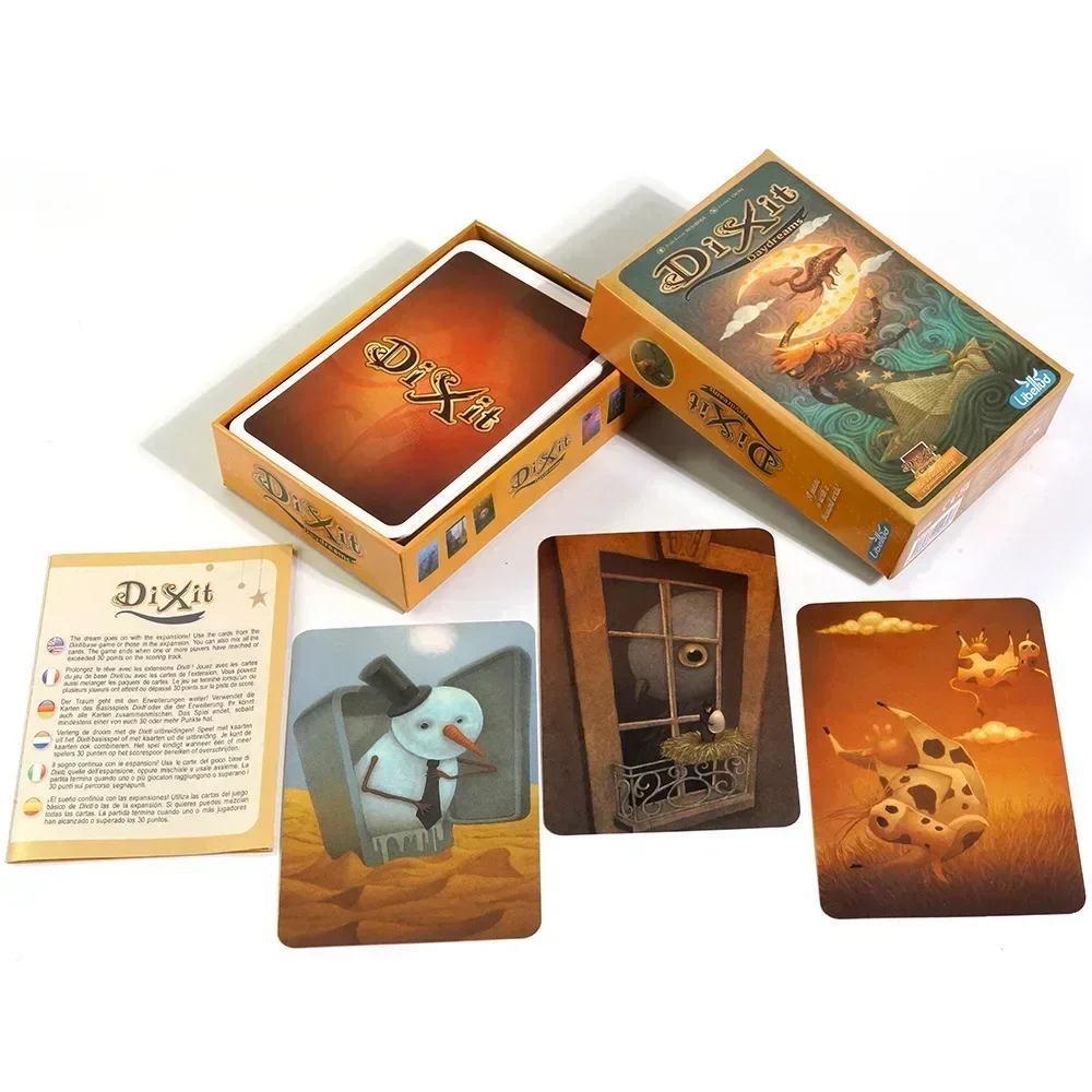 Dixit Stella Univerus English Board Game Dixit Expansion Journey Harmonies Daydreams Card Friends Family Dinner Party Board Game