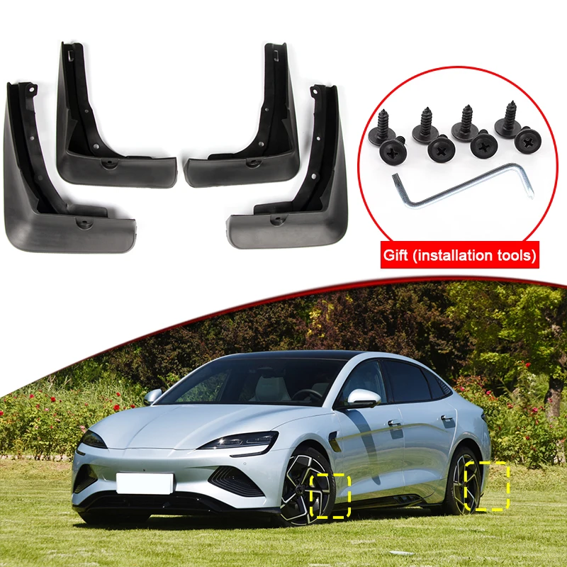 

Car Styling For BYD ATTO 4 Seal 2022 2023 ABS Car Mud Flaps Splash Guard Mudguards MudFlaps Front Rear Fender Auto Accessories