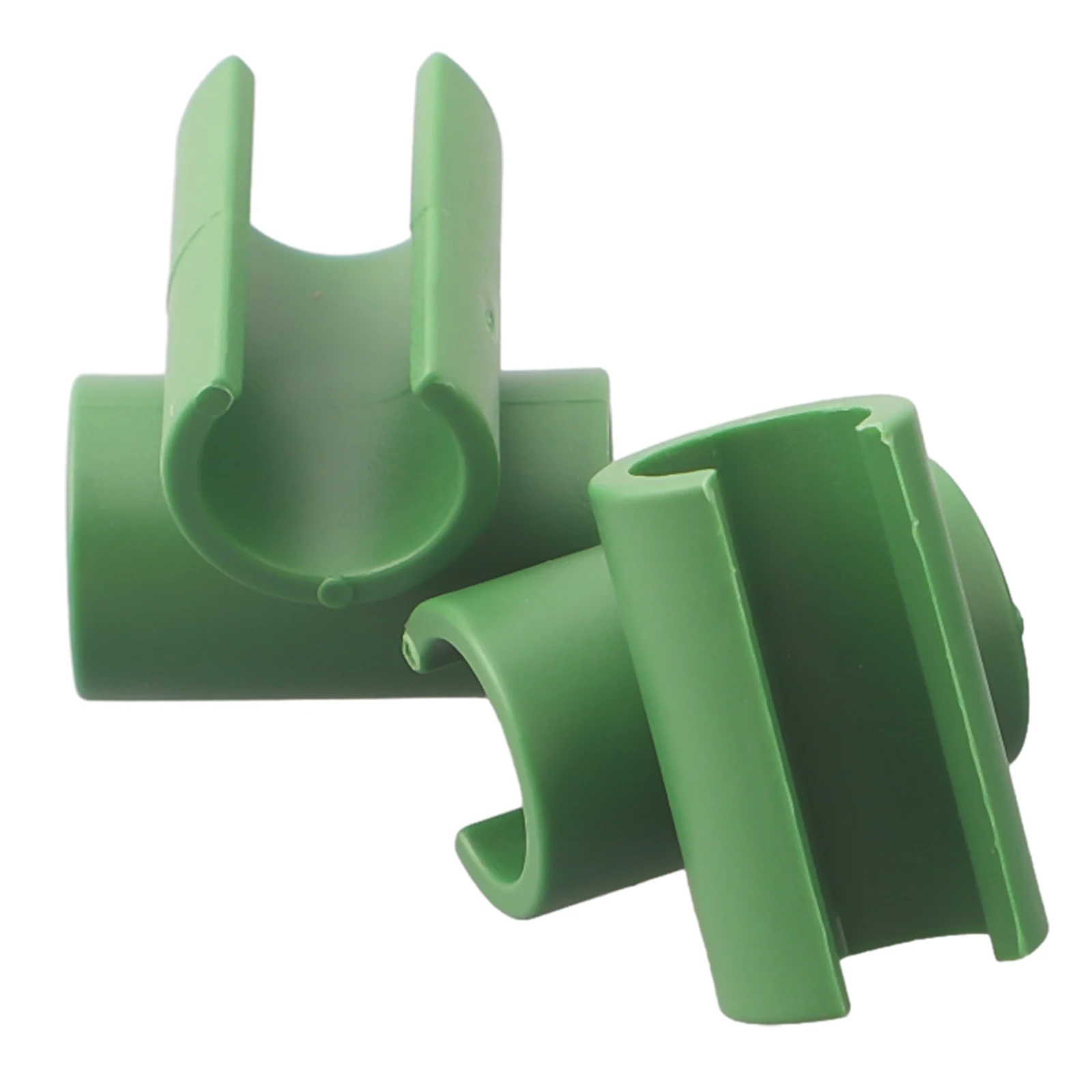 50Pcs 11/16/20mm Adjustable Plastic Fastener Garden Cross Clip For Fixed Garden Frame Rod Fixed Buckle Trellis Stake Clamp