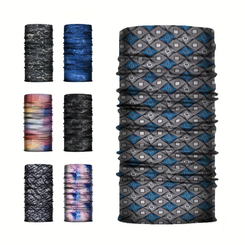 Outdoor Sports Cycling Neck Gaiter, Breathable Sunscreen Headscarf, UV Protection Headband Scarf, Mask Neck Cover For Cycling