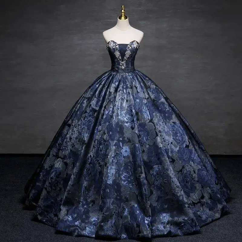 Vintage Luxury Winter Lace Quinceanera Dresses Off The Shoulder Party Dress Removable Sleeves Ball Gown New Prom Dress