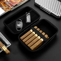 CIGARLOONG Cigar Organizer Cigar Bag with Compartments for Cigar Smoking Accessories Travel Portable Storage Cigars Tool CH-24DL 1