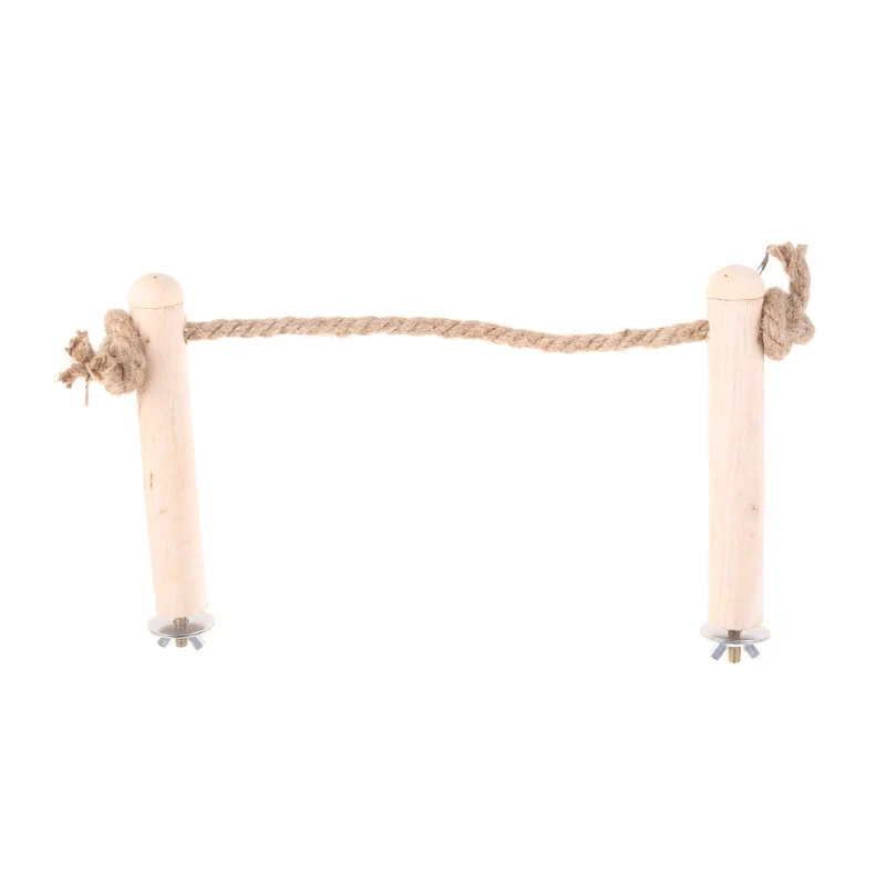 

Деревянный мост, лестница, гамак, игрушка для птицы, попугая, попугая, кореллы Conure, Прямая доставка