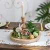 Halloween Wooden Craft Trays DIY Serving Tray Centerpiece Candle Holder Trays Christmas Crafts Art Home Decor 5