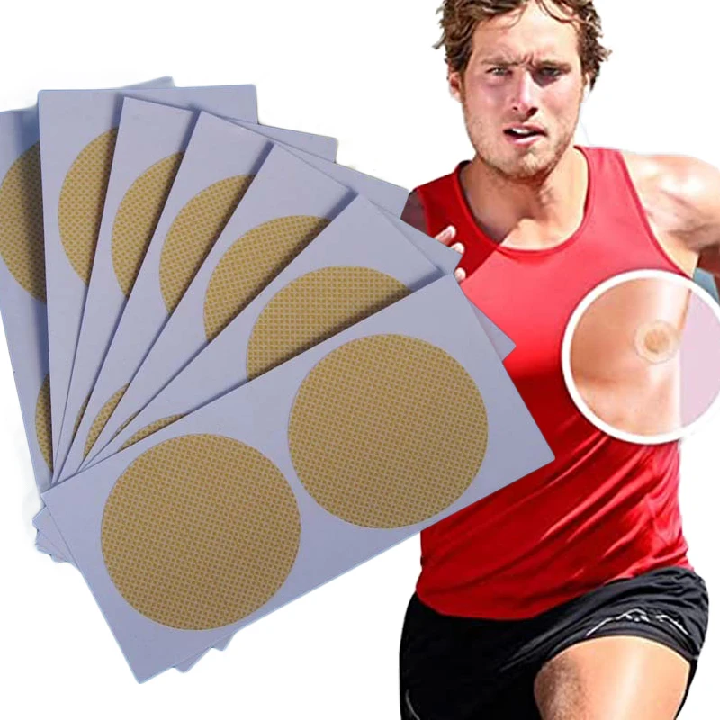 

1/5Pairs Men Nipple Cover Adhesive Stickers Bra Pad Breast Disposable Breast Lift Bra Running Protect The Nipples Chest Sticker