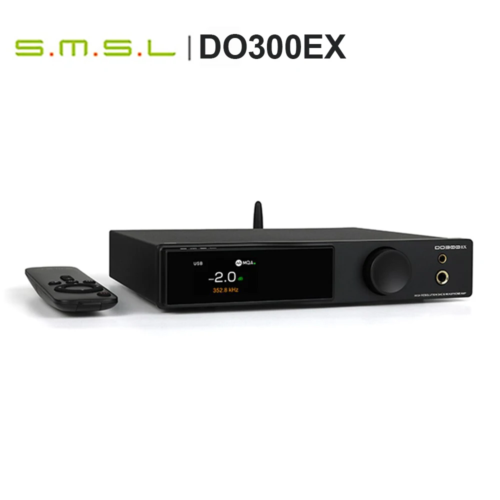 

SMSL DO300EX DAC Audio Decoder & Headphone Amplifier AK4191 AK4499EX XMOS XU-316 Decoding DSD512 Digital Pre-Amplifier 768KHz