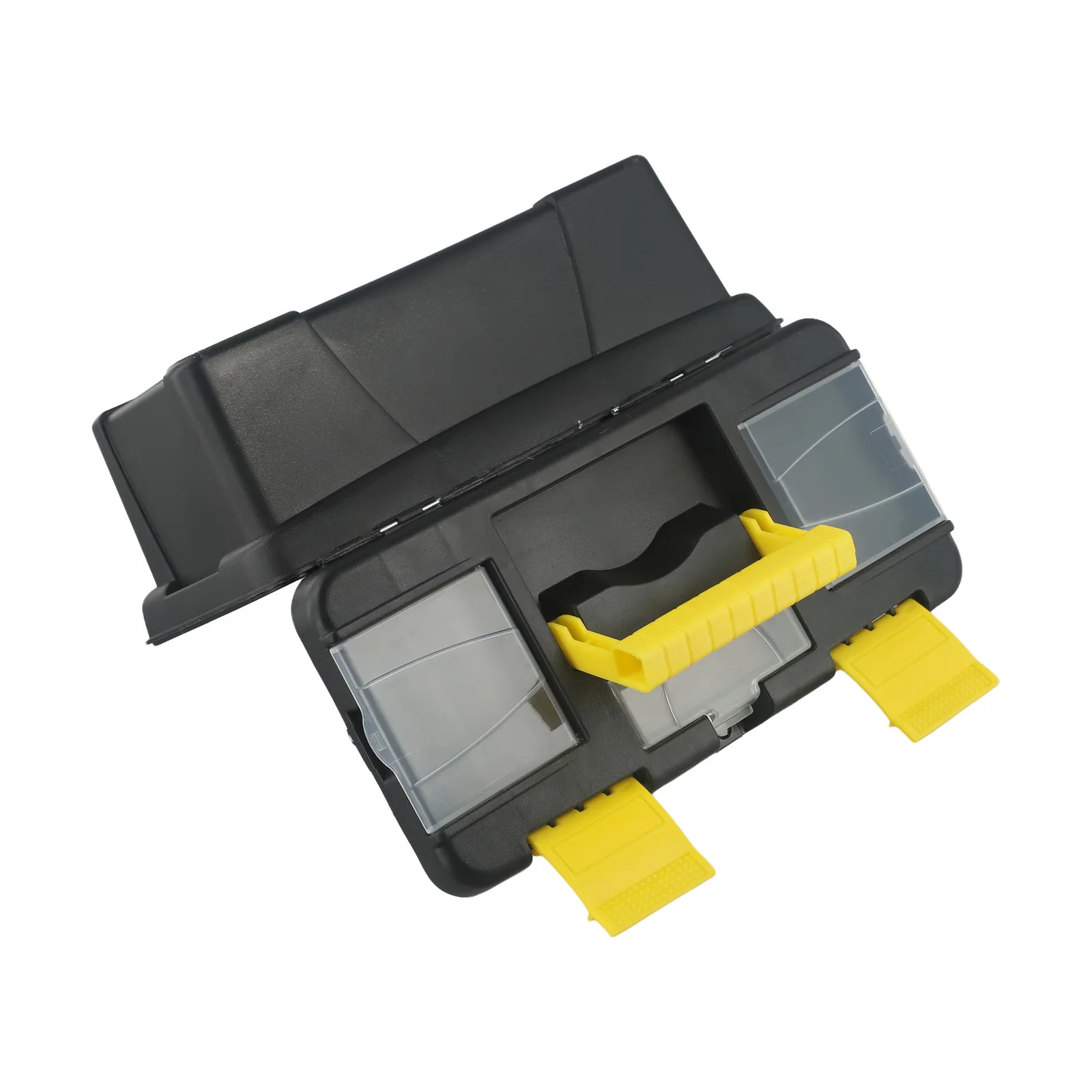 10Inch Two-Layer Plastic Toolbox Mini Multi-Functional Accessories Box Electrician Carpenter Electric Drill Storage Box 5