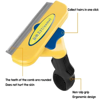Large Pet Grooming Hair Comb 2