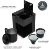 Fellow Precision Coffee Maker - 10-Cup Thermal Carafe, Built-In Brewing Guidance, Scheduling, Removable Water Tank, Matte 2