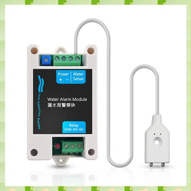 2025 Water Leakage Automatic Shutoff Valve Alarm Water Immersion Sensor Module Cable Household Overflow Alarm Module,Water Leaka 5