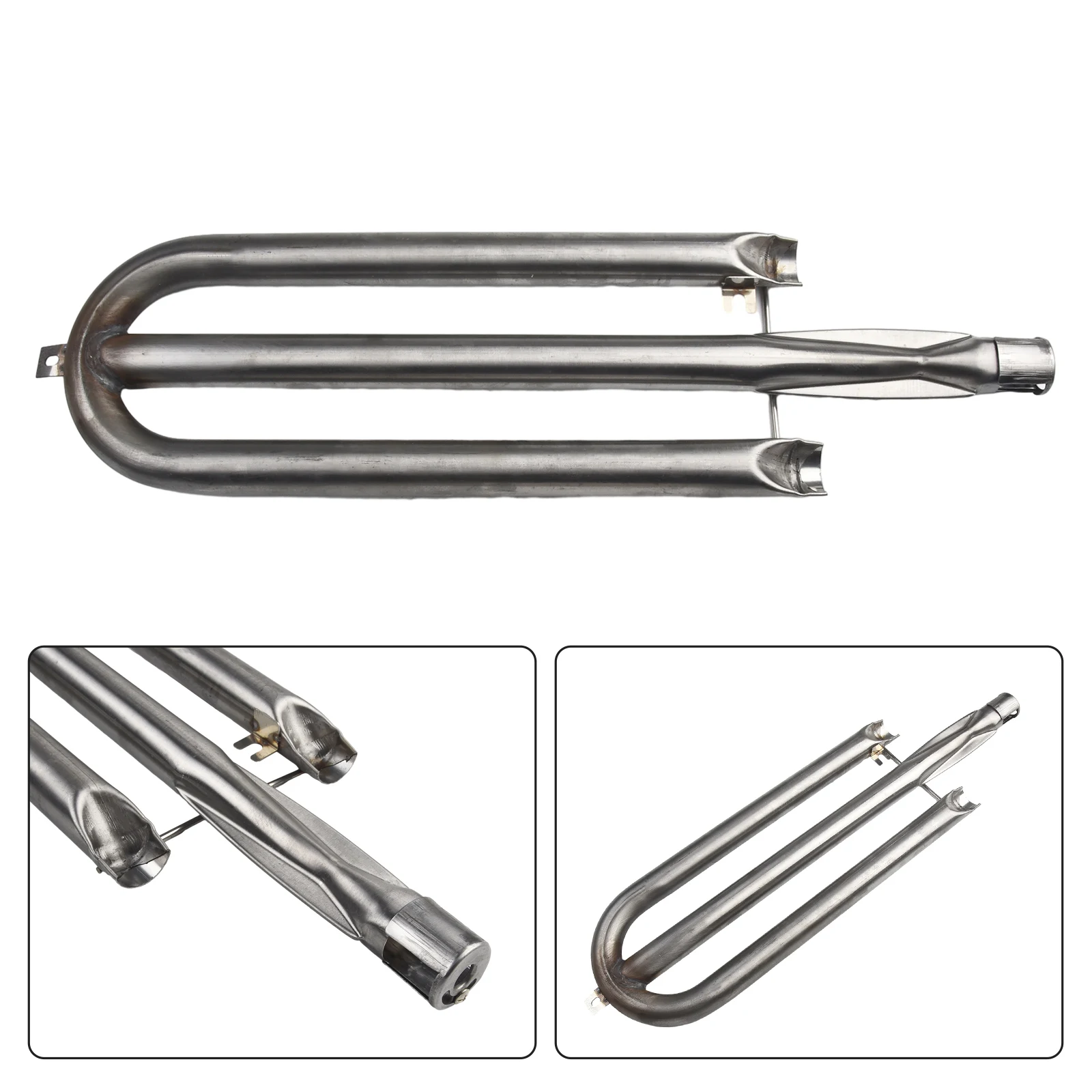 

Upgrade Your Grill with Stainless Steel Gas Grill Tube U Burner L58cm Replacement Part for Extended Service Life