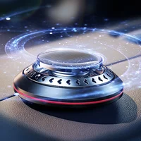 Solar Car Aromatherapy Essential Oil Levitation Automatic Rotation Fragrance Ornament Air Freshener Car Interior Decorations 3
