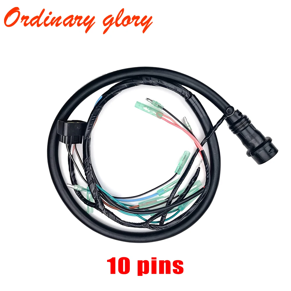 

688-82590-17-00 Wire Harness Assy (10P) for Yamaha 2 Stroke 50HP 75HP 85HP 688-82590 688-82590-14-00 688-82590-15-00 688-82590-1