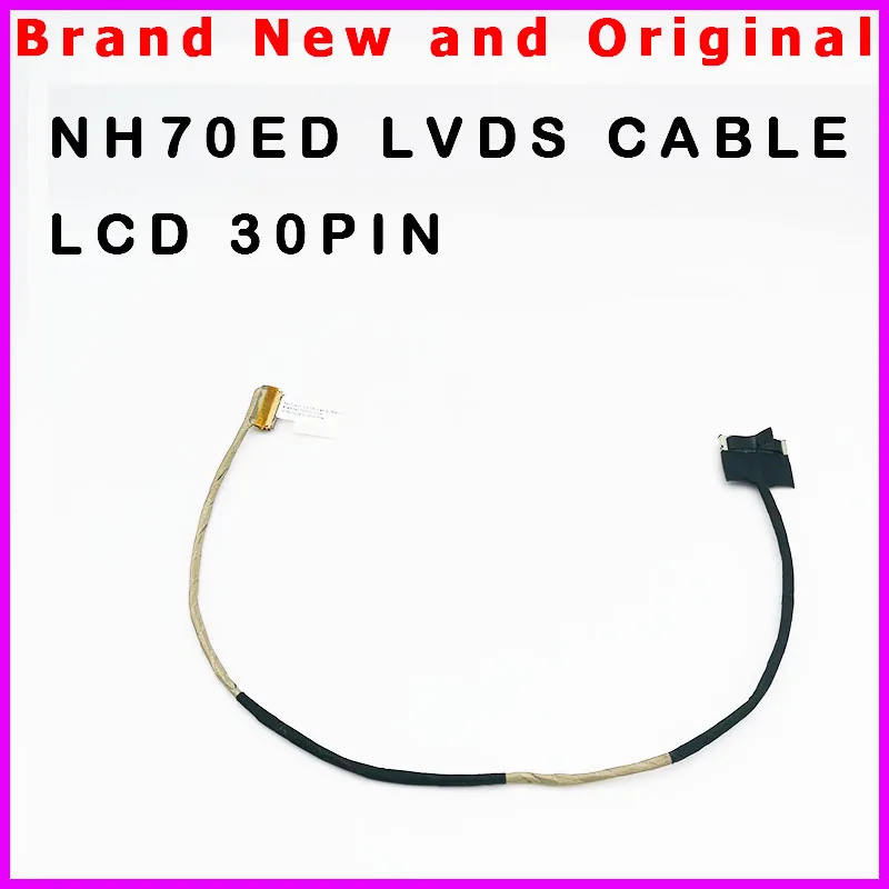 New Laptop LCD Cable for Clevo NH70 NH70ED LVDS Cable 30pin 6-43-NH701-012-1N 6-43-NH701-010-1N
