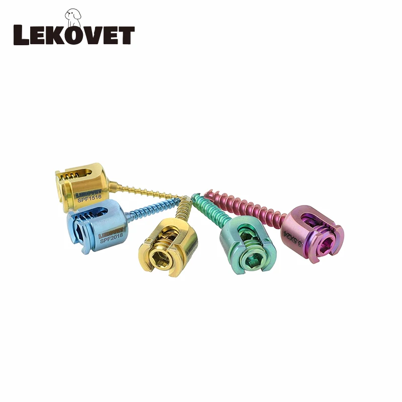 3.5mm pedicle screw Veterinary Spine Fixation System veterinary surgical instruments orthopedic instruments