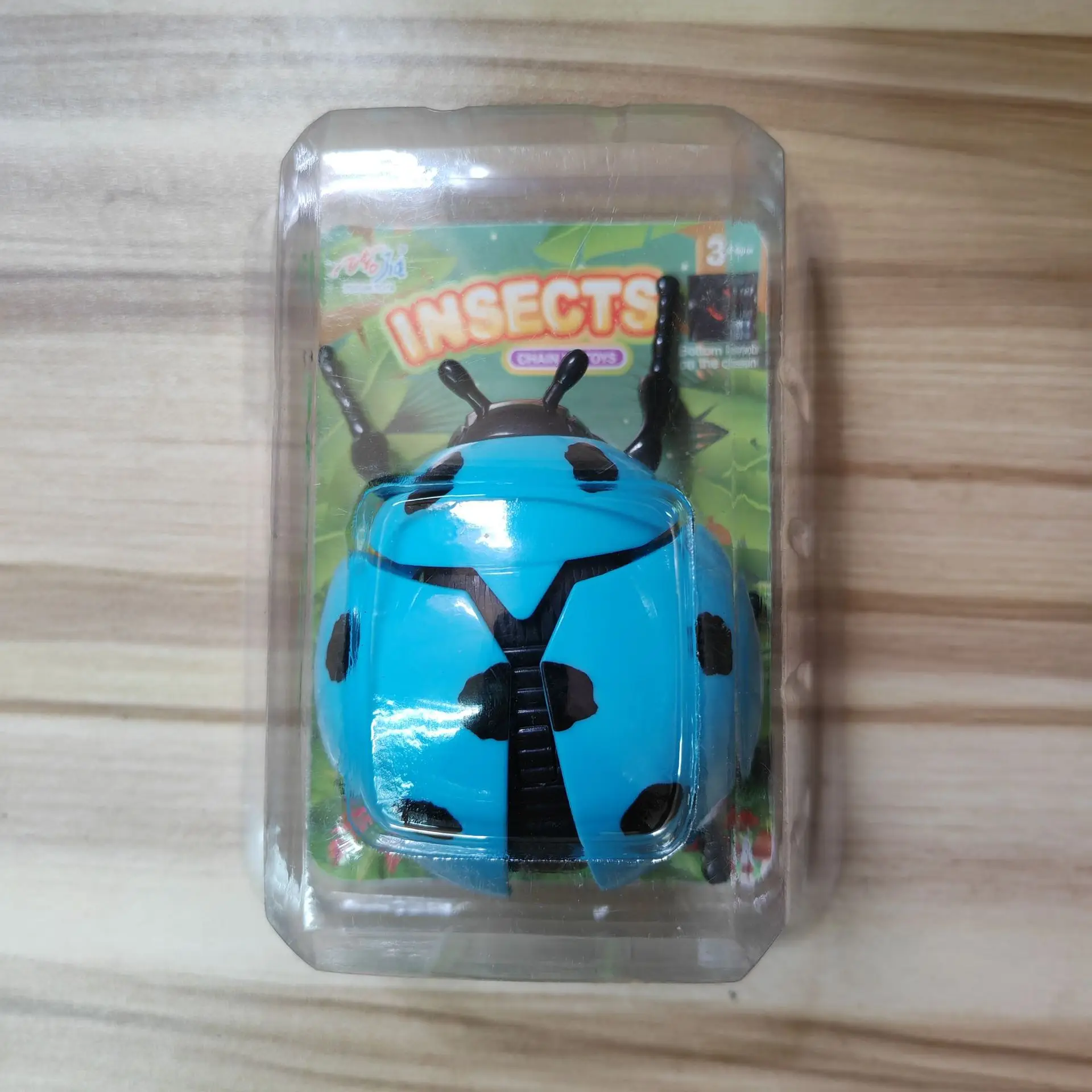 New Wind-up Simulation Ladybug Insect Toys Creative Ladybug Decompression Small Toys For Children Funny Clockwork