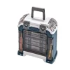 Angled Fishing Tackle Storage System with 3 Stowaway Boxes 4