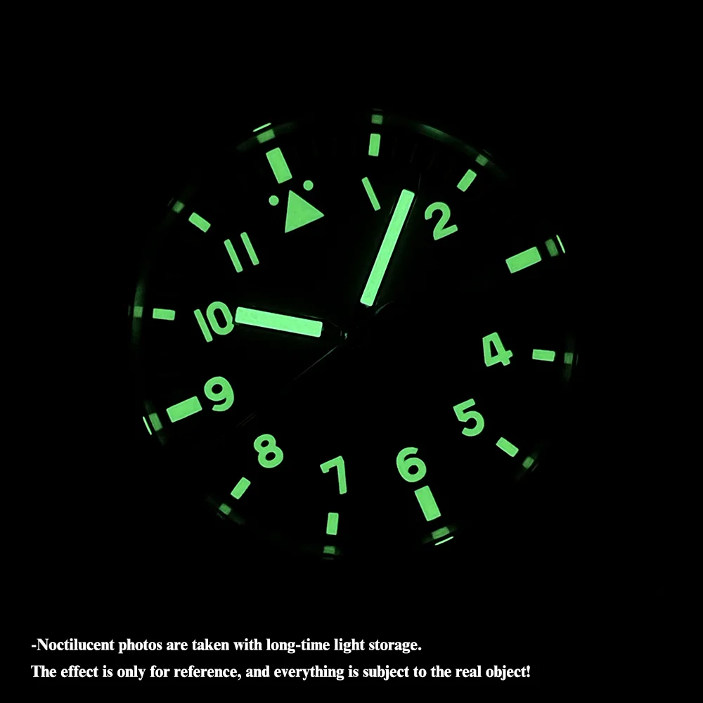 STEELDIVE SD1940 Pilot Automatic Mechanical Watch For Men Waterproof Sapphire Crystal Stainless Steel NH35 Movement Dive Watches
