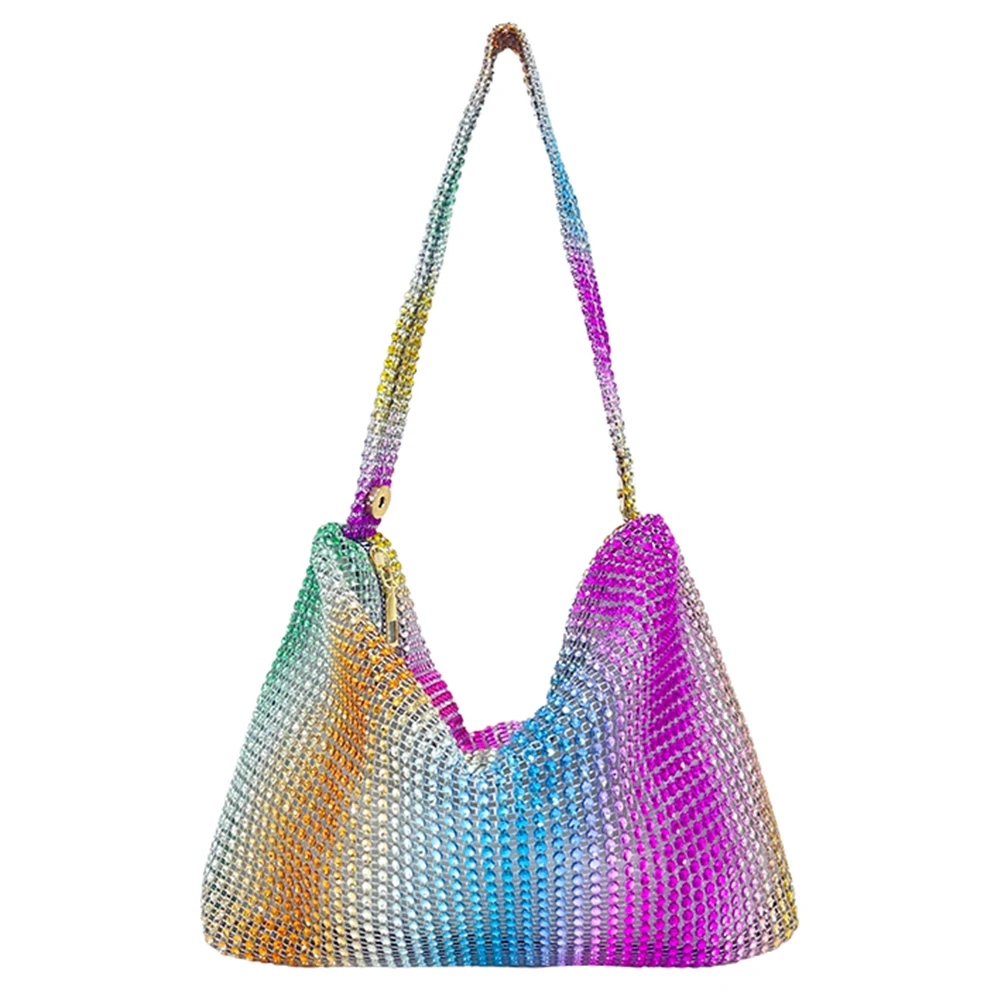 Glitter Evening Dinner Clutch Bag Large Capacity Women Lady Stylish Evening Bag Party Cocktail Wedding Bag Everyday Shoulder Bag