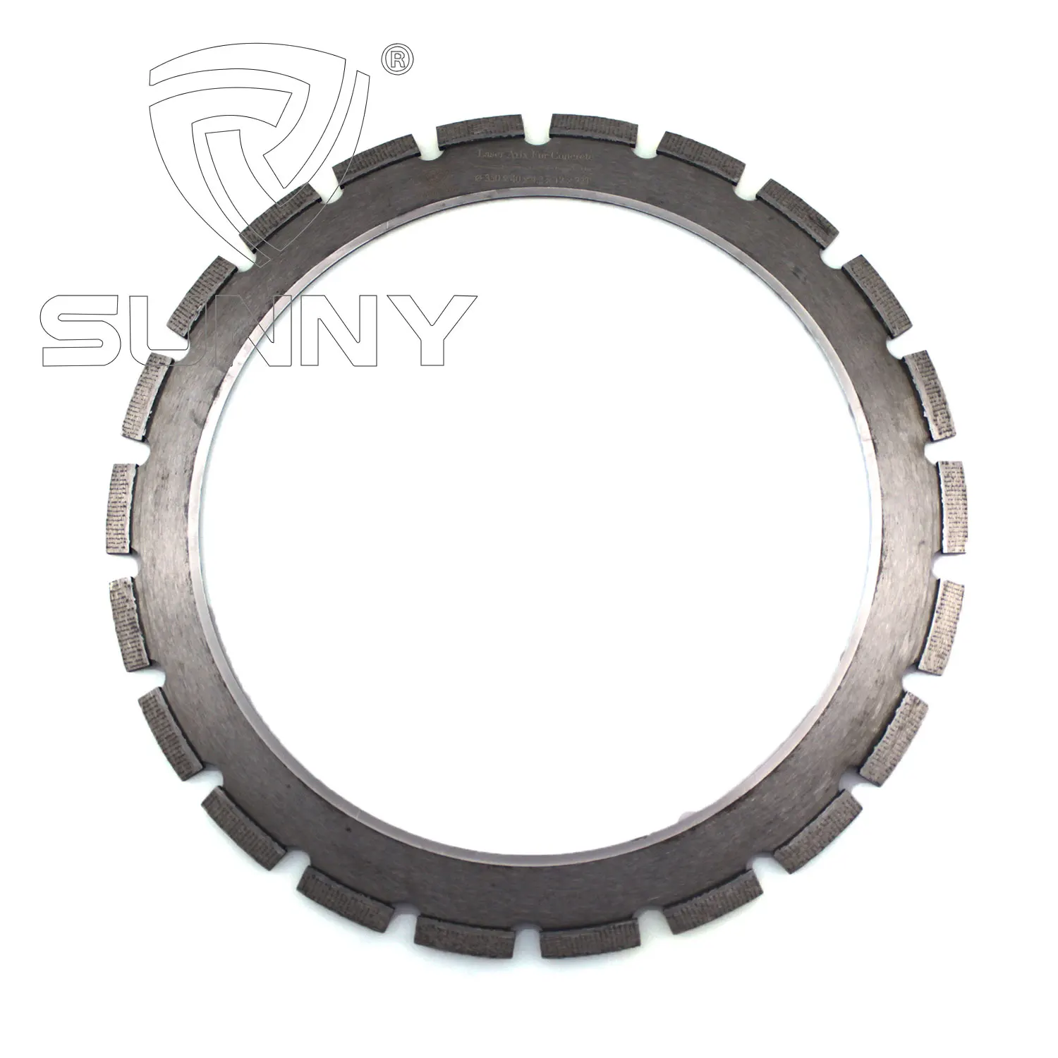 Sunny Tools 350 Mm 14 Pollici Arix Segment Laser Welded Diamond Ring Saw Blade Disco Da Taglio Per Calcestruzzo