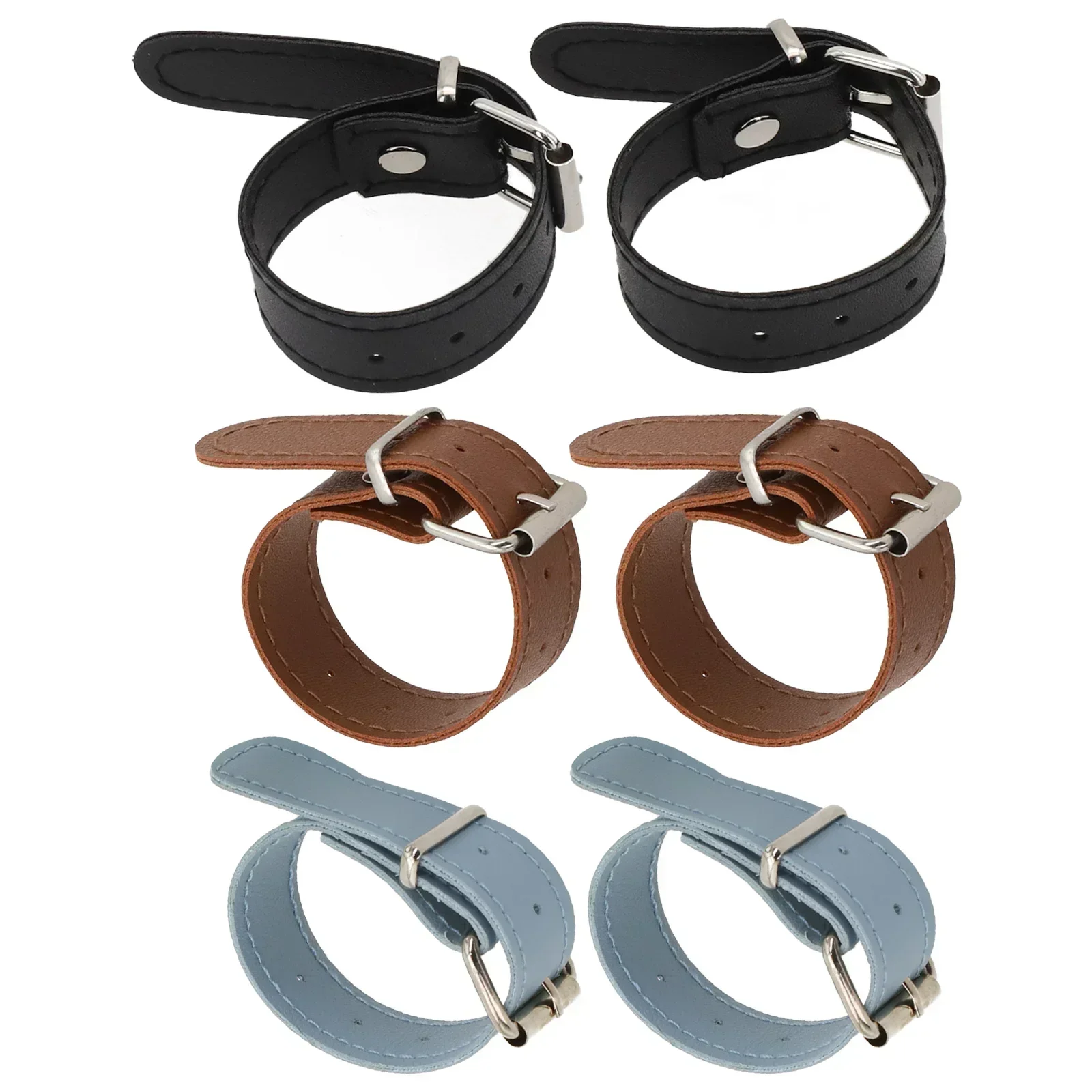 2PCS Removable Imitation Rattan Bicycle Basket With Leather Straps Bicycle Imitation Wicker Basket Waterproofing Cycling Parts