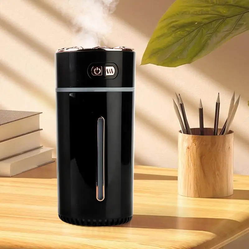 Personal Desktop Humidifier Mini LED 300ml Air Humidifier Silent Design Home Humidifiers For Yoga Studios Bedroom And Game Room