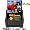 color print to love's end Affections Touching Across Time InuYasha Music Box Wind Up husband wife girlfriend birthday love Gift 3