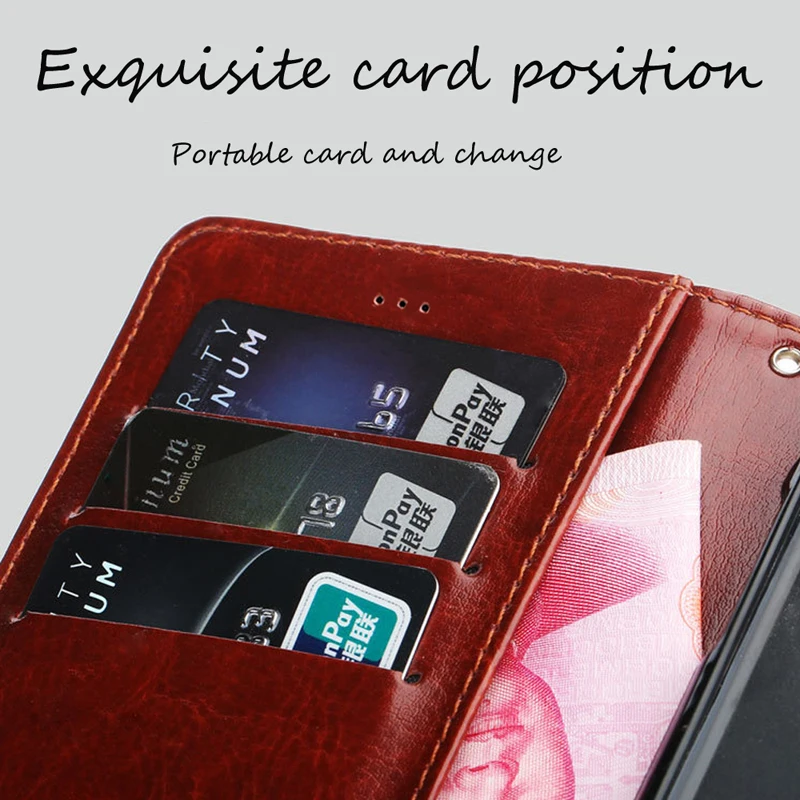 Wallet Case UMIDIGI A7 pro UMI S5 umi a7 pro PU Leather Vintage Flip Case