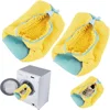 360° Washing Shoes Bag Laundry Sports Tennis Shoes Protector Reusable Net Fluffy Fibers Easily Remove Dirt Washing Friendly Dry 1