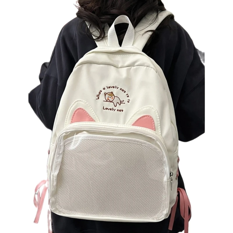 Stylish Girls Trendy Backpack Fashionable Large Capacity for Shopping Travel