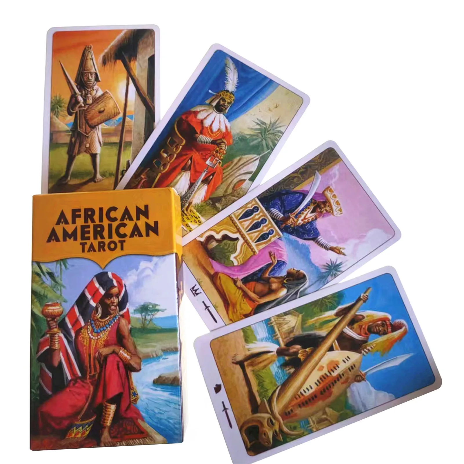 Tanio Tarot Oracle karty tajemniczy wróżby karty do tarota African