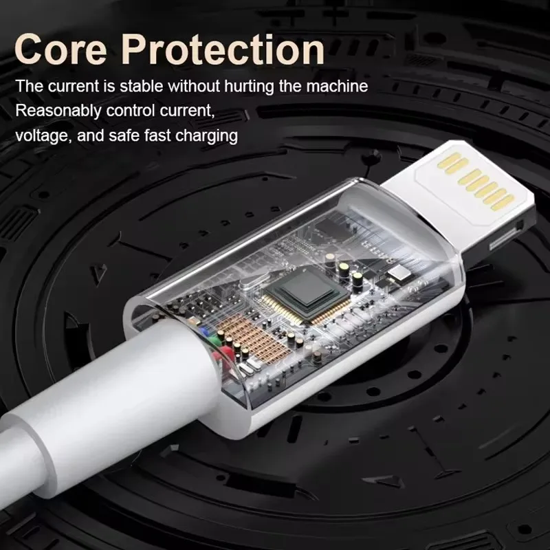 PD 30W USB C 고속 충전 케이블 아이폰 17 16 15 14 13 12 11 프로 맥스용 IOS 퀵 차저 데이터 타입 C 케이블 액세서리