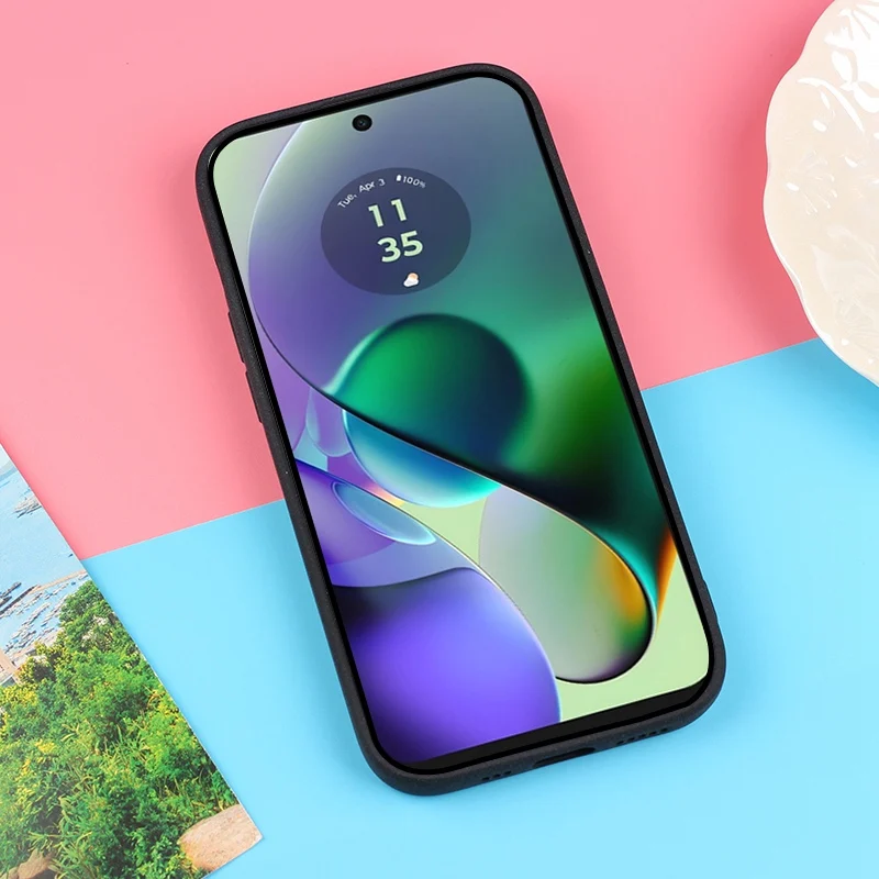Sand Matte Soft Silicon Full Protect Stoßfest Für Motorola Moto G54 G84 G14 Telefon Fall Abdeckung_voghion.com