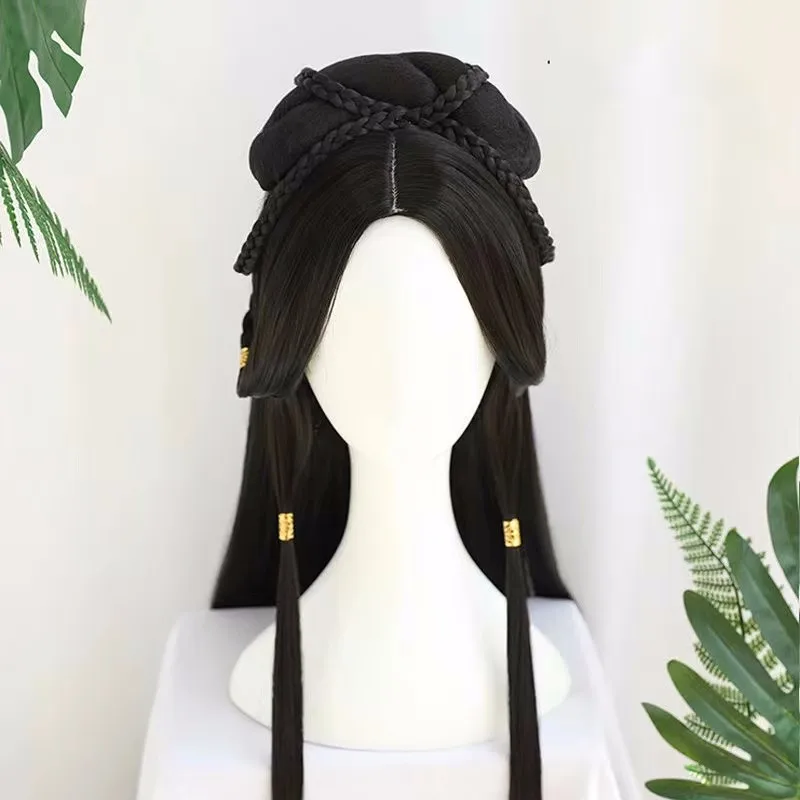 女性のためのヴィンテージのストレート人工毛ウィッグ,日本の